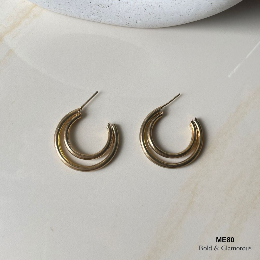 Half Hoop Earring | ME80 | Yvette