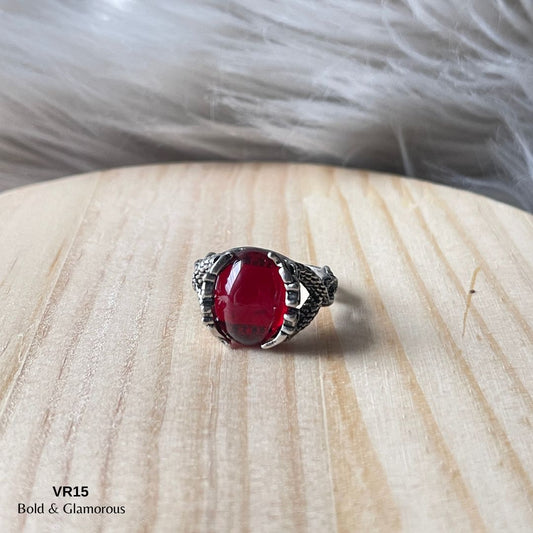Vintage Ring | VR15 | Blood Red