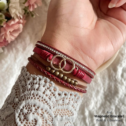 Magnetic Bracelet | MB01 | Red