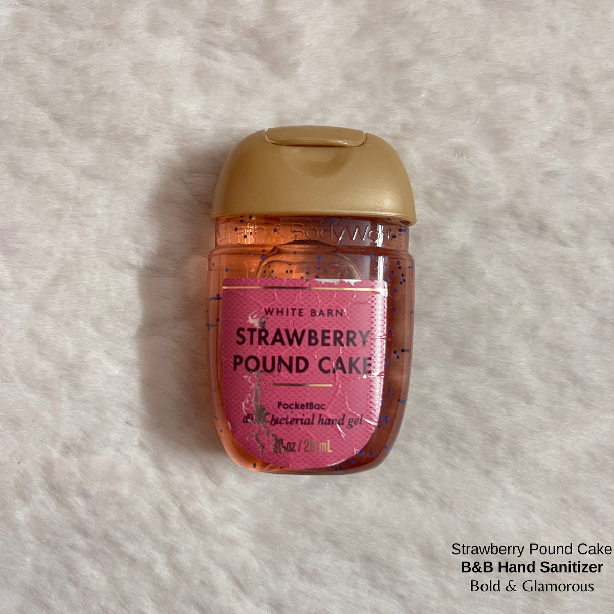 Bath and Body Works Hand Sanitizers | Strawberry Pound Cake