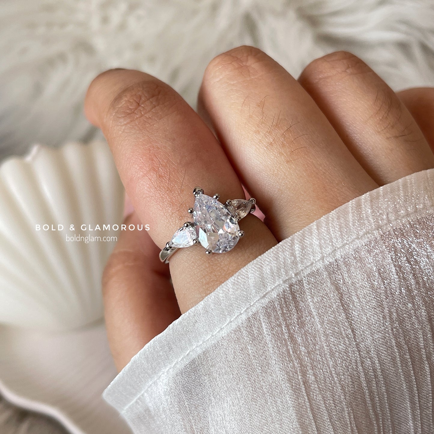 Zircon Ring | SR284 | Silver