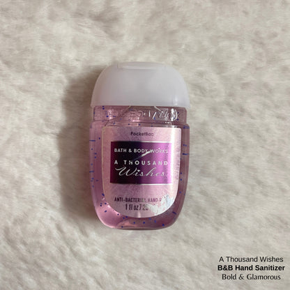 Bath and Body Works Hand Sanitizers | A Thousand Wishes