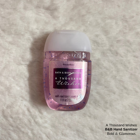 Bath and Body Works Hand Sanitizers | A Thousand Wishes