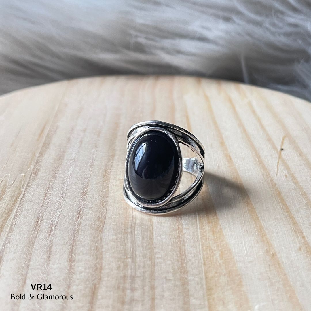 Vintage Ring | VR14 | Black