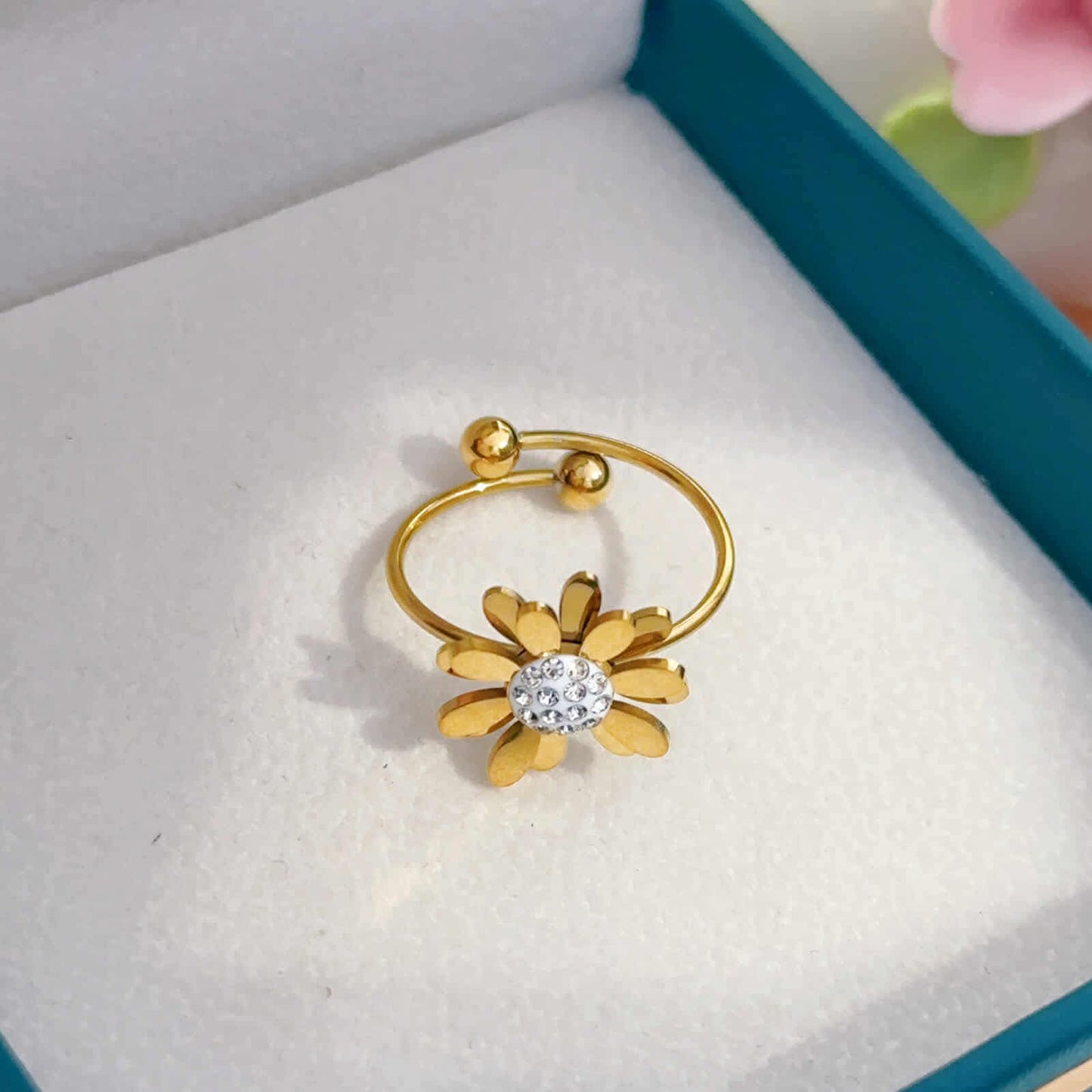 Statement Ring | SR153 | Gold