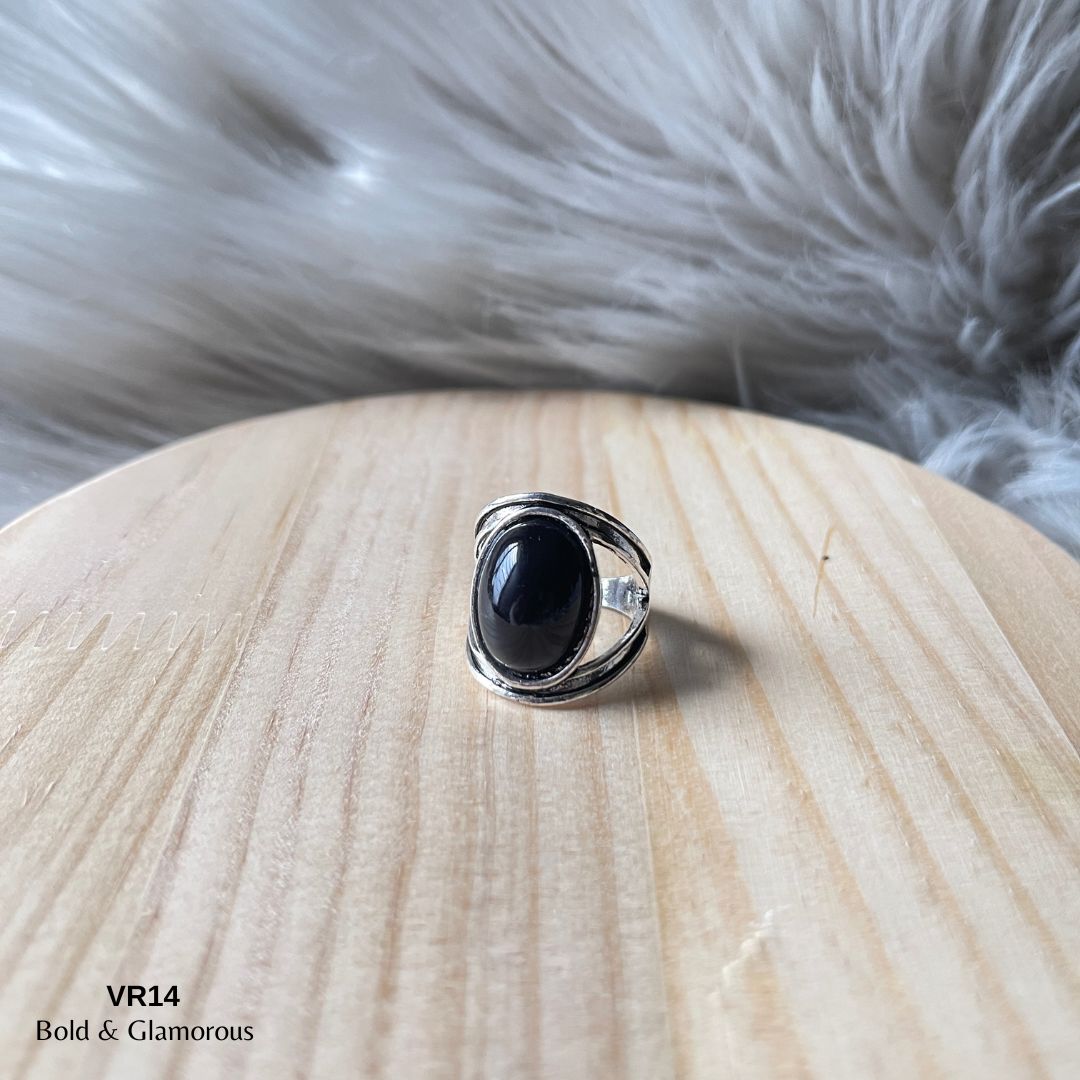 Vintage Ring | VR14 | Black
