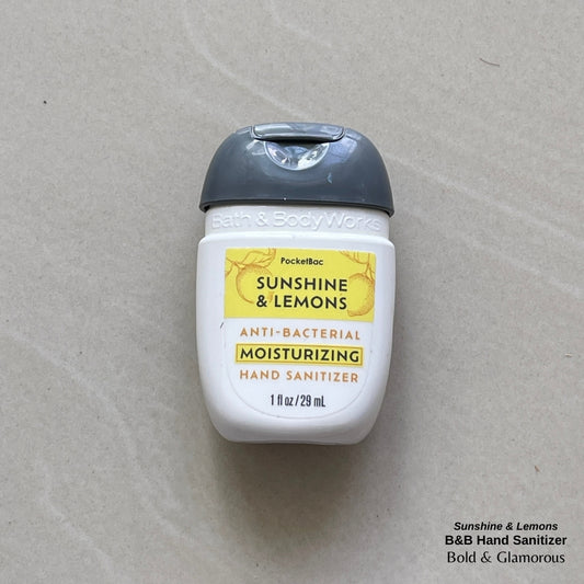Bath and Body Works Hand Sanitizers | Sunshine & Lemons