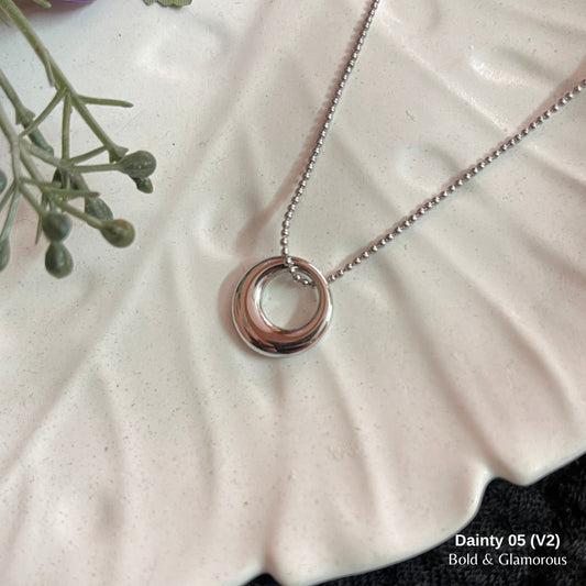Necklace | SN052 | Dainty 05 | Silver (V2)