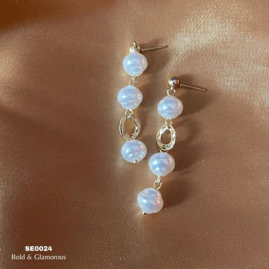 Dangling Pearl Earring | SE024