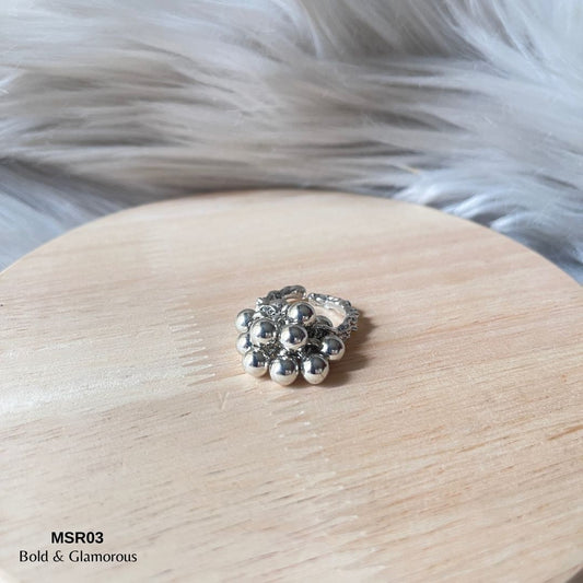 Statement Ring | MSR03 | Silver