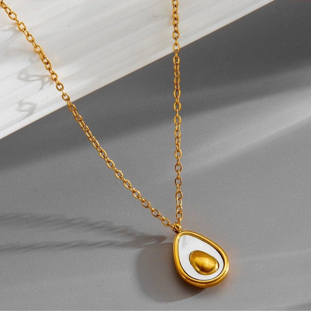 Necklace | SN206 | White Avocado