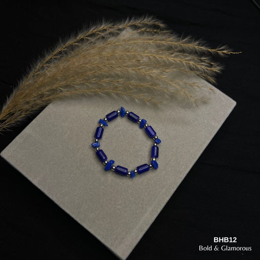 Beaded Bracelet | BHB12 | Blue