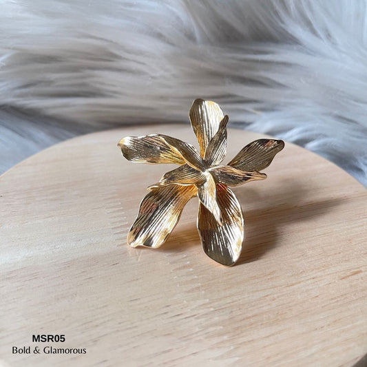 Statement Ring | MSR05 | Gold