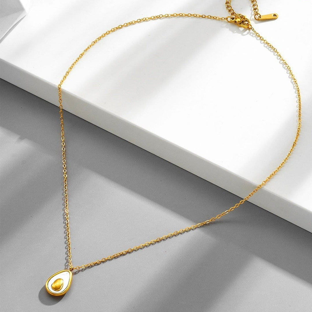 Necklace | SN206 | White Avocado