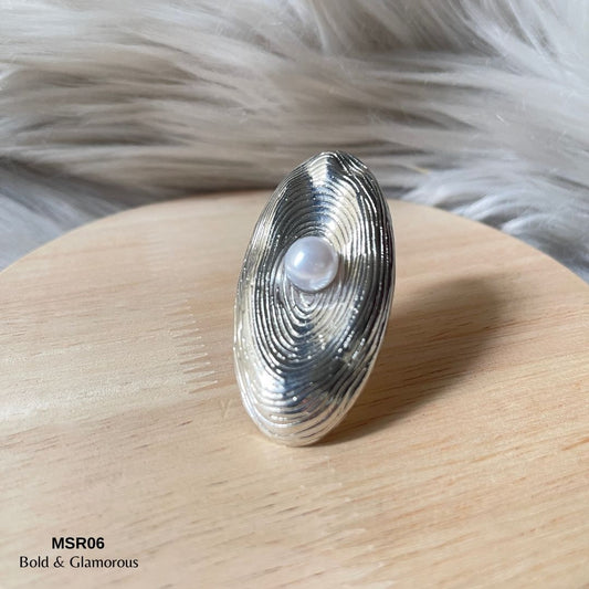 Statement Ring | MSR06 | Silver