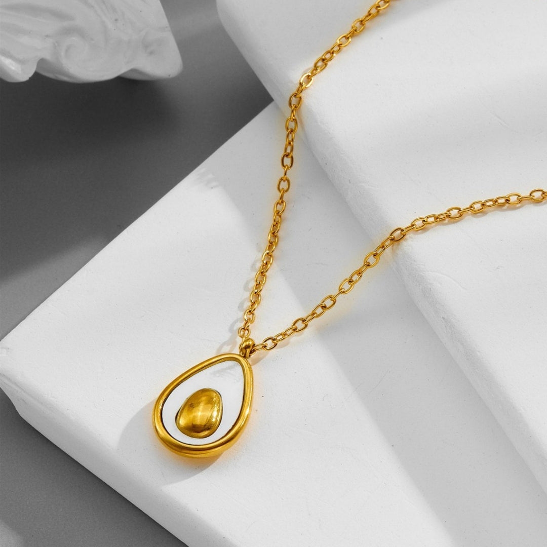 Necklace | SN206 | White Avocado