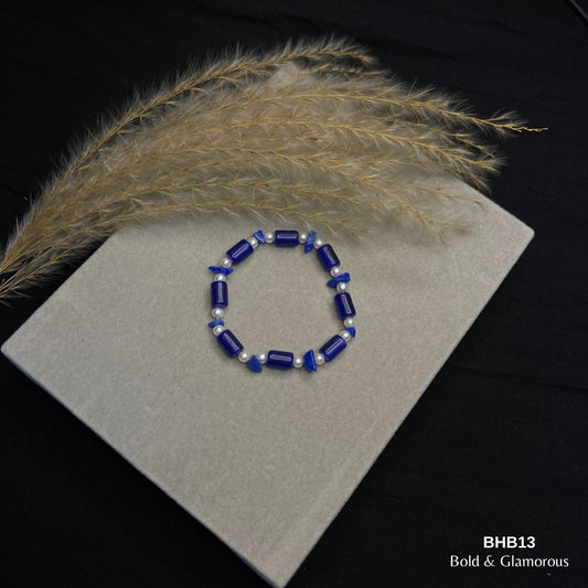 Beaded Bracelet | BHB13 | Blue
