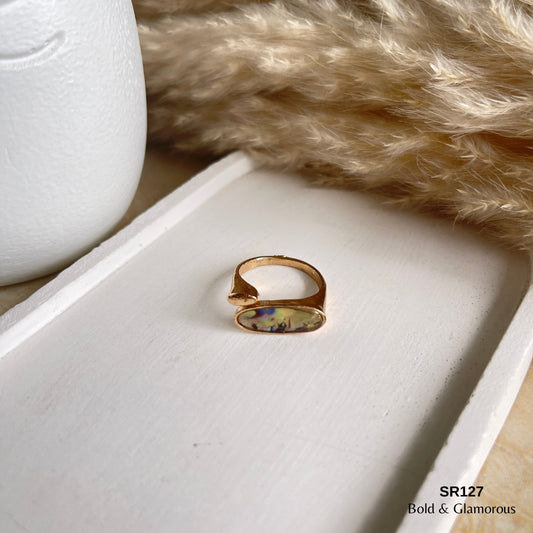 Minimalistic Ring | SR127 | Gold