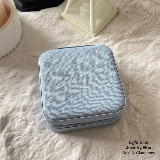 Jewelry Box (Travel Size) - Light Blue