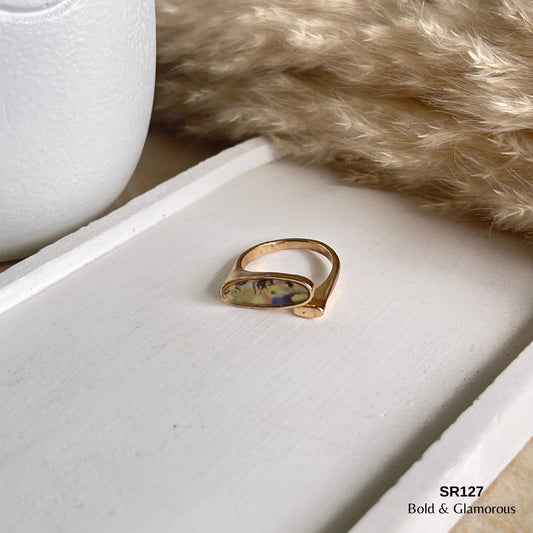 Minimalistic Ring | SR127 | Gold