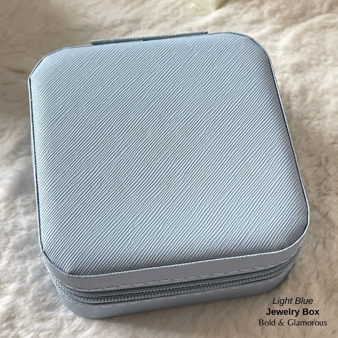 Jewelry Box (Travel Size) - Light Blue