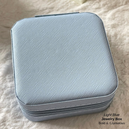 Jewelry Box (Travel Size) - Light Blue