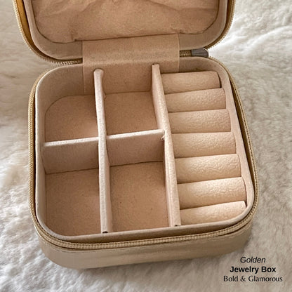 Jewelry Box (Travel Size) - Golden