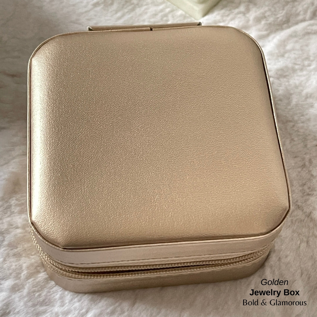 Jewelry Box (Travel Size) - Golden