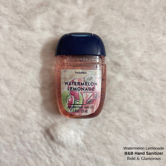 Bath and Body Works Hand Sanitizers | Watermelon Lemonade