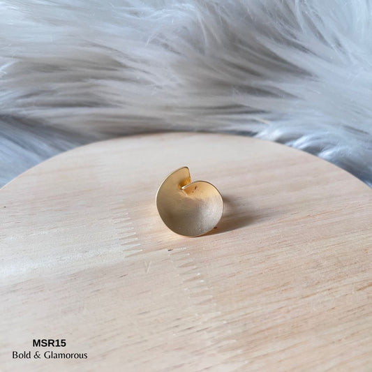 Statement Ring | MSR15 | Gold