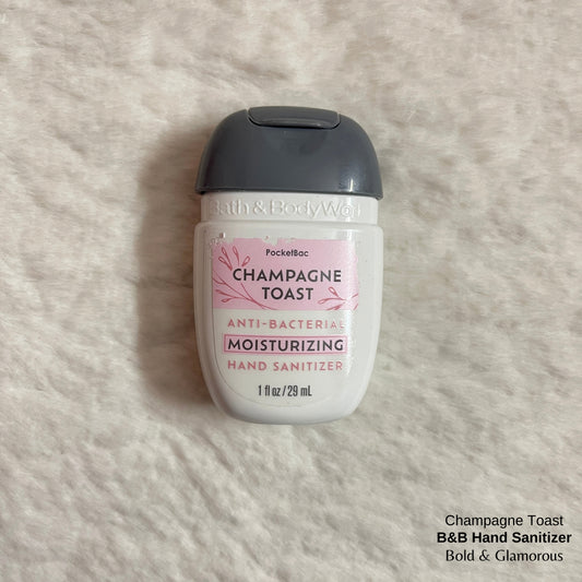 Bath and Body Works Hand Sanitizers | Champagne Toast