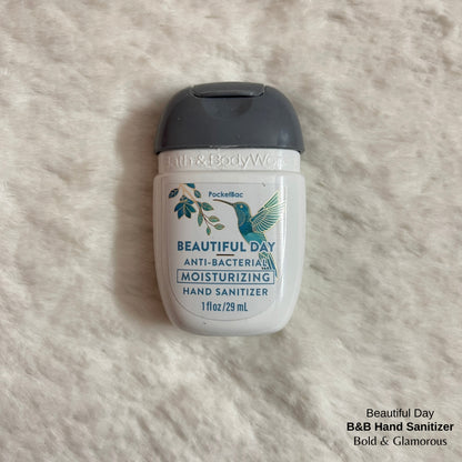 Bath and Body Works Hand Sanitizers | Beautiful Day