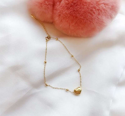 Chain Anklet | CA08 | Heart n Balls