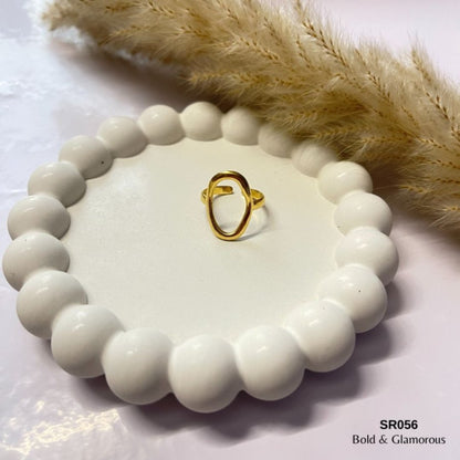 Statement Ring | SR056 | Gold