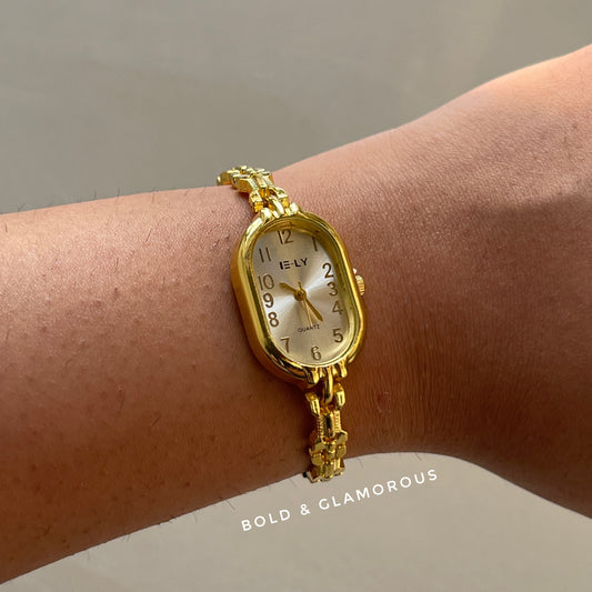 Vintage Watch | VTW001 | Gold