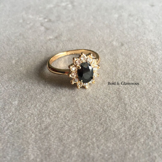 Diamond Cut Ring | DCR1 | Black