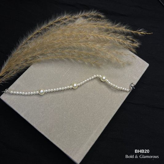 Beaded Bracelet | BHB20 | White