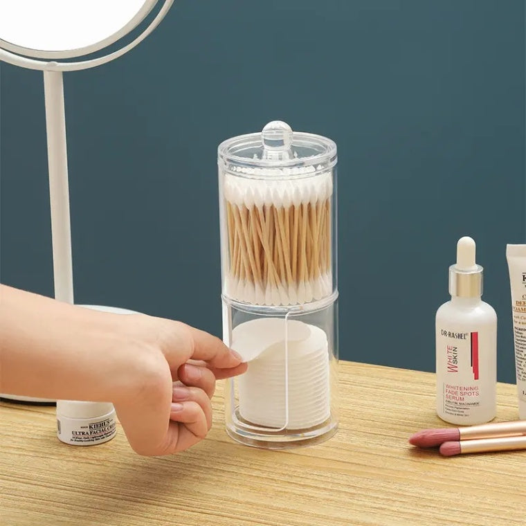 Cotton Pads Holder | CPH01 | Transparent