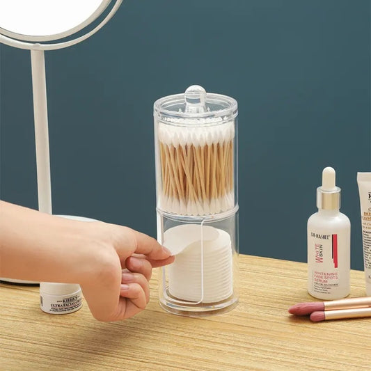 Cotton Pads Holder | CPH01 | Transparent
