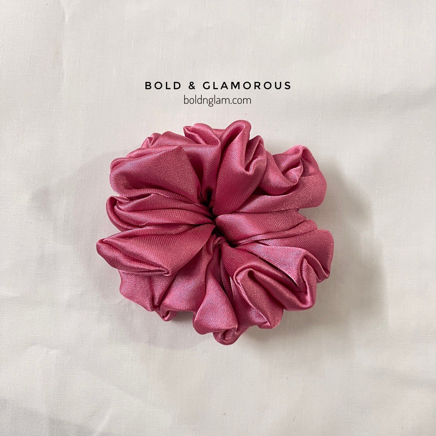 Japanese Silk Scrunchies #15 Fuchsia