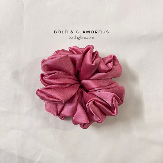 Japanese Silk Scrunchies #14 Fuchsia