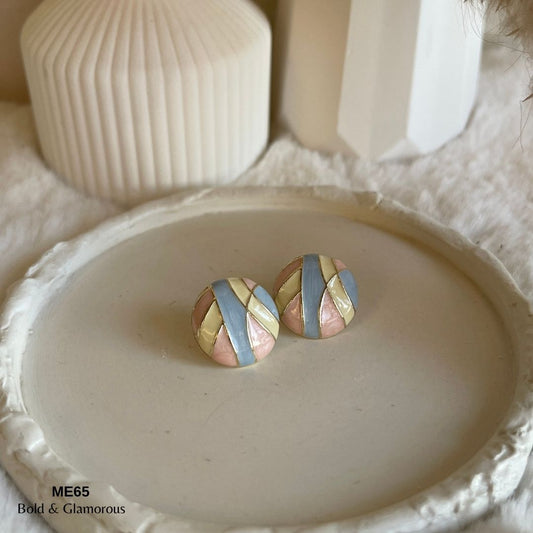 Stud Earring | ME65 | Bekka | Multicolor