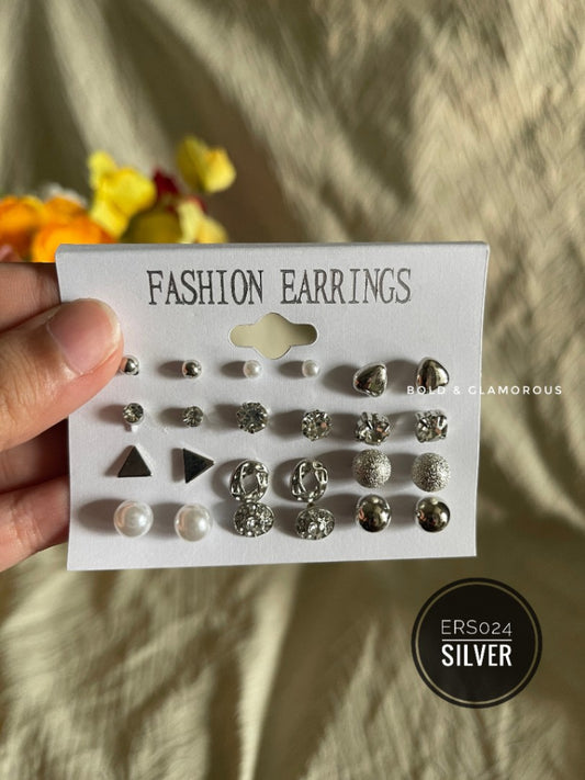Earring Set | ERS024 | Silver
