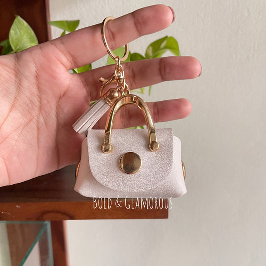 Multifunctional Bag Charms | BC001 | White