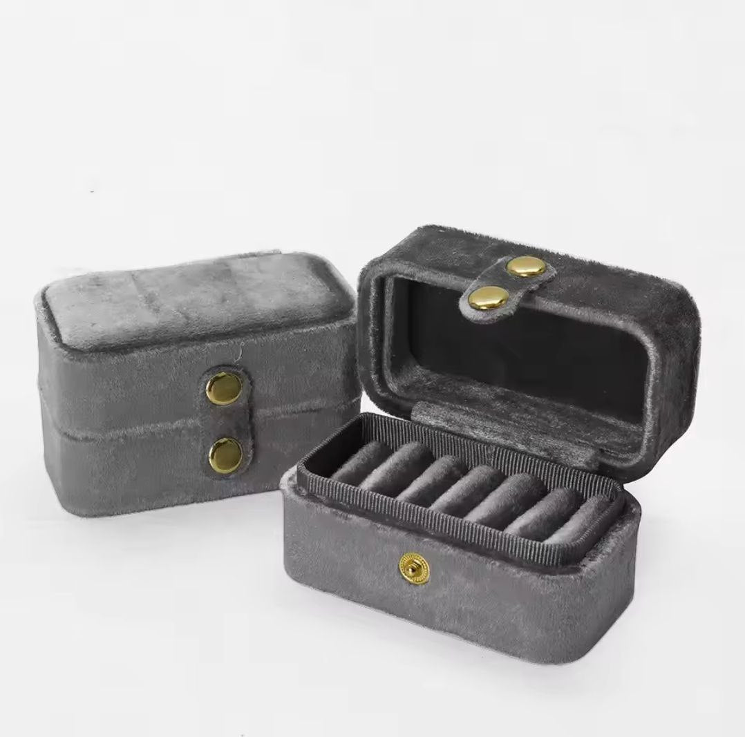 Mini Ring Box | MRB02 | Gray