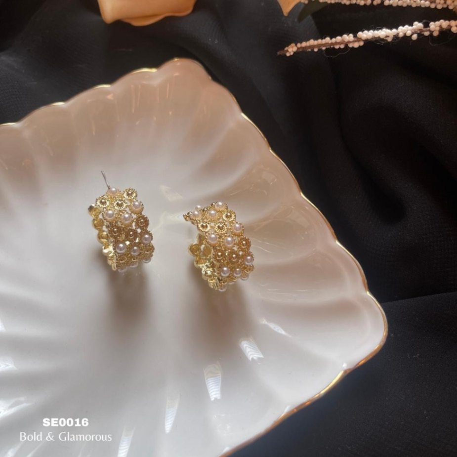 Chunky Pearl Earring | SE016