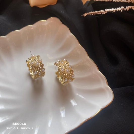 Chunky Pearl Earring | SE016