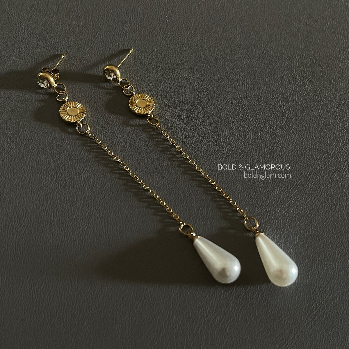 Statement Earring | STE122 | Tassel Pearl