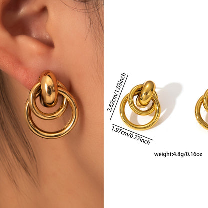 Statement Earring | STE025 | Riven Medium