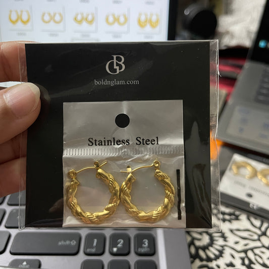 Statement Hoop Earring | SSHE079